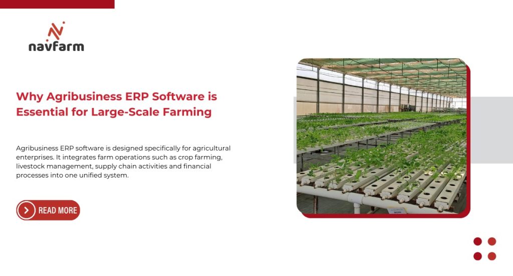 Why Agribusiness ERP Software is Essential for Large-Scale Farming