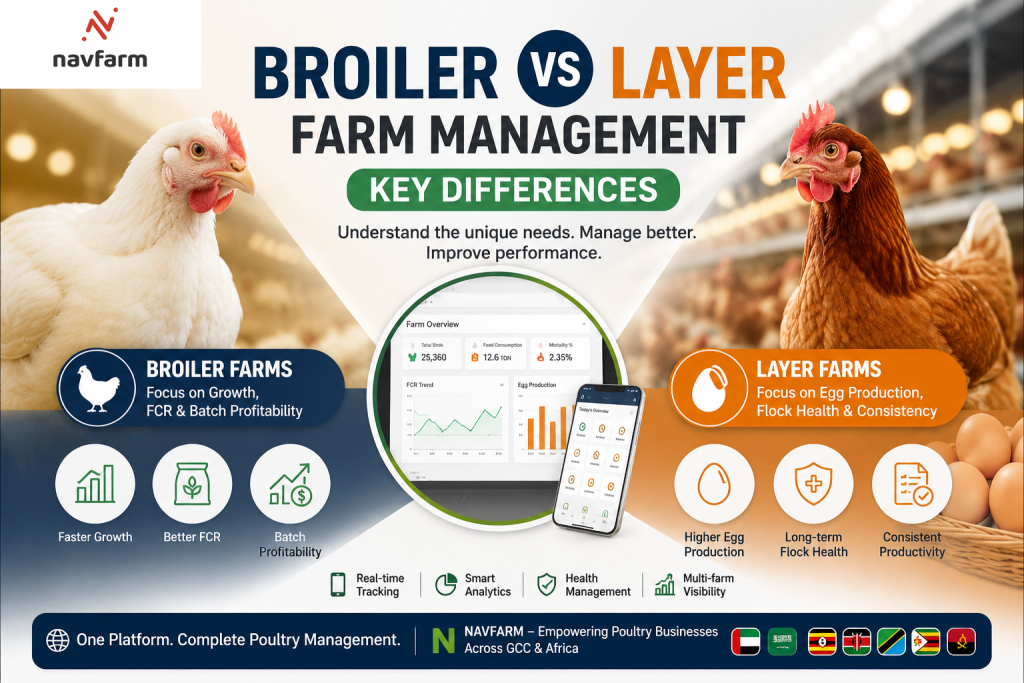 Broiler vs Layer Farm Management: Key Differences